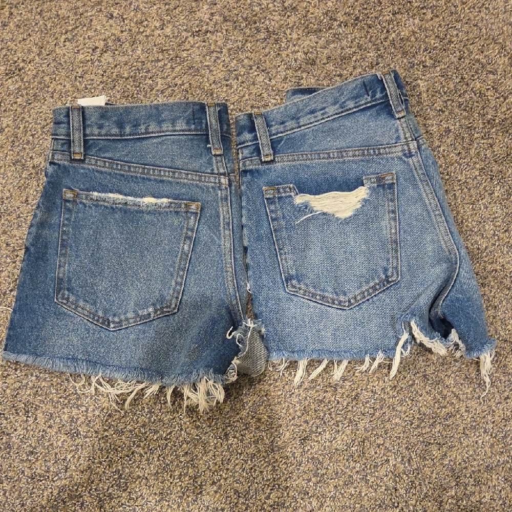 Denim Distressed Women's Shorts